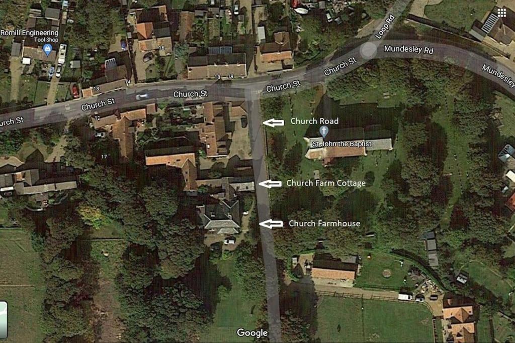 The Old Dairy In Rural Sea Side Location Villa Norwich Exterior foto
